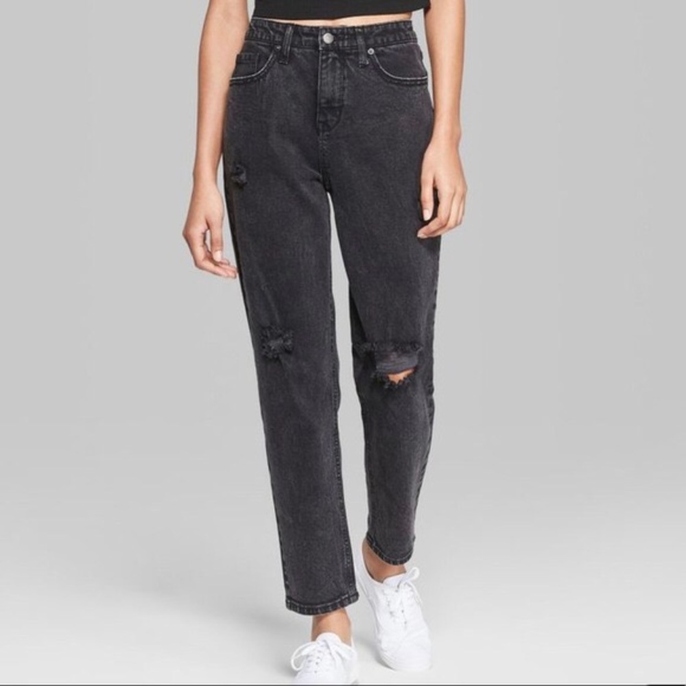 wild fable high rise mom jean